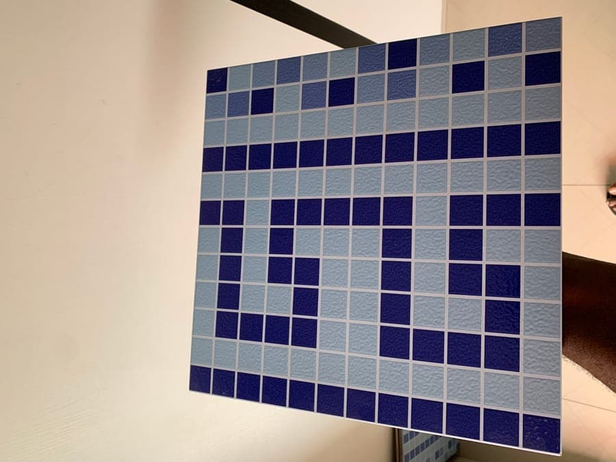 Ocean Cobalt Mosaic