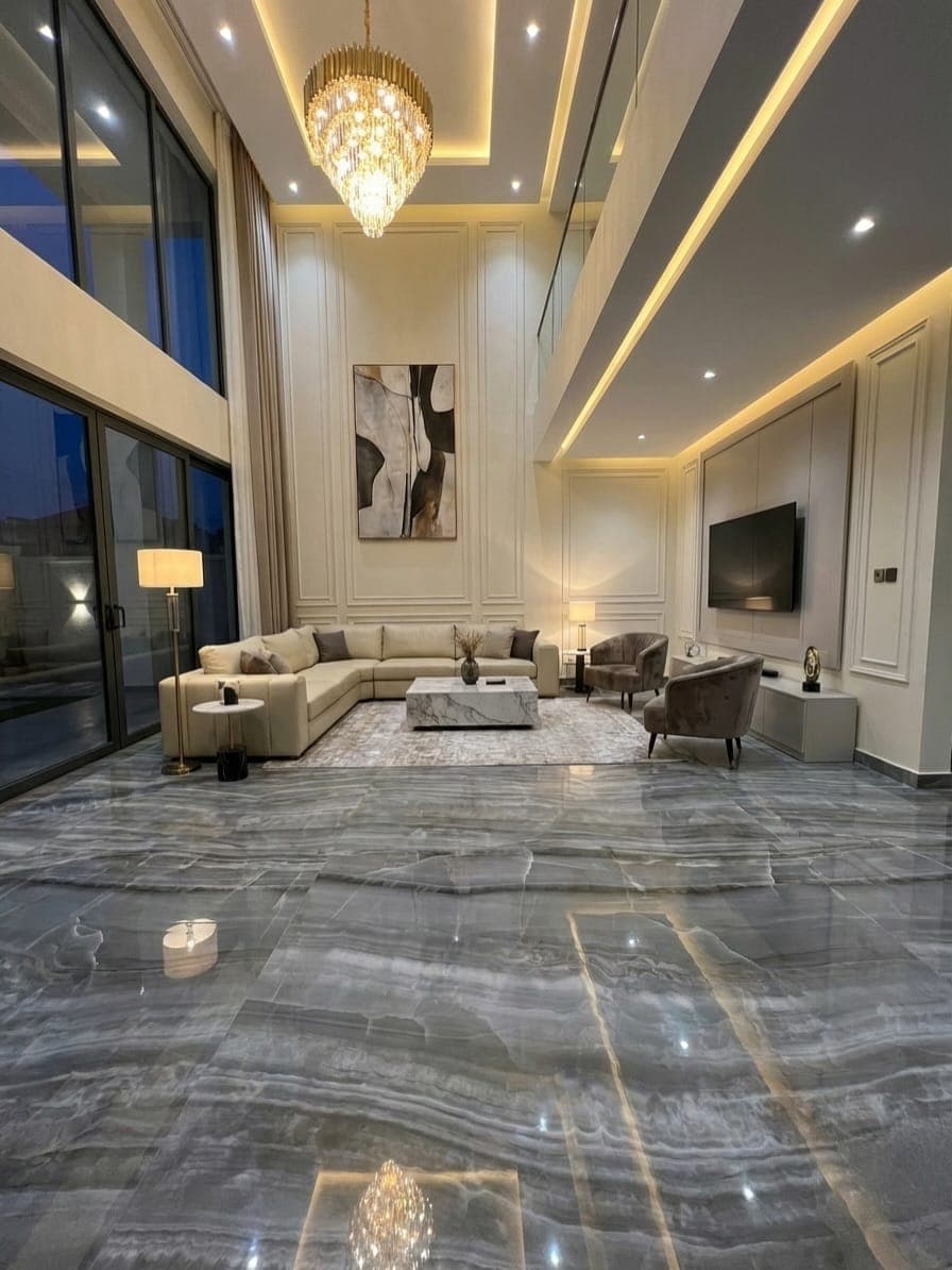 Grand villa living room